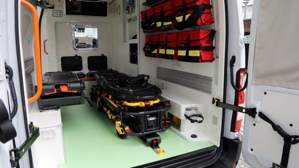 Nissan EV Ambulance Interior source